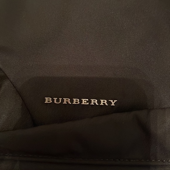 Burberry rudsack black with silver hardware - Picture 2 of 5